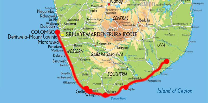 Southern Coast Tour-Tour Driver in Sri Lanka