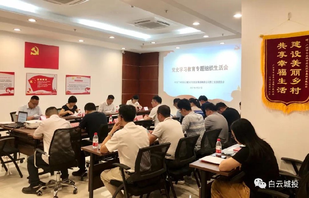 区委党史学习教育第五巡回指导组到bifa必发集团集团督导党史学习教育专题组织生活会